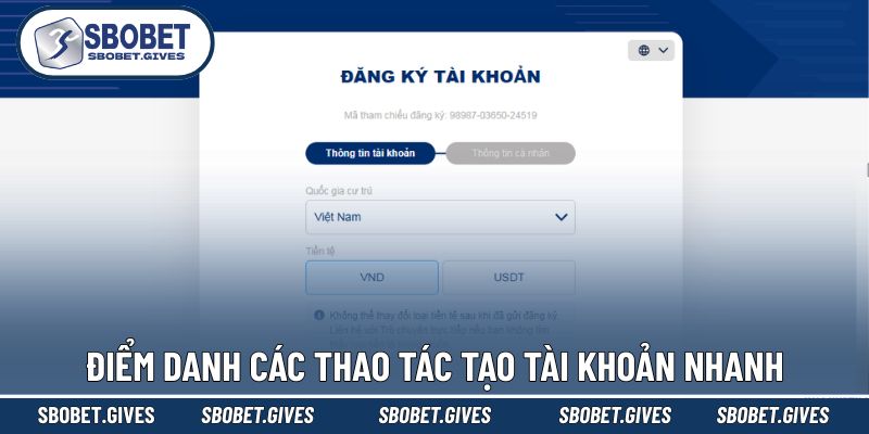 Chia sẻ hướng dẫn cụ thể cách tạo tài khoản