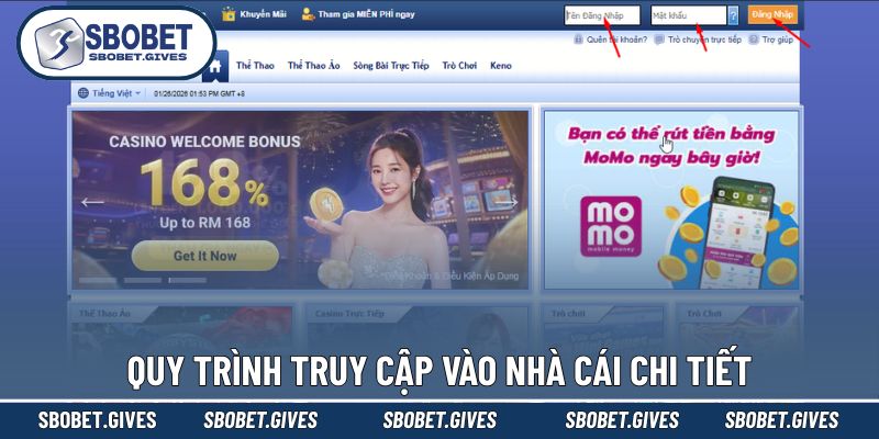 Chia sẻ thao tác đăng nhập chi tiết